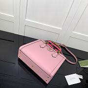 Gucci Diana Tote Bag Pink Leather 660195 Size 27 x 24 x 11 cm - 6