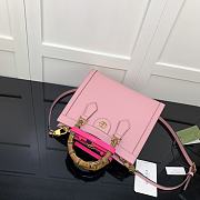 Gucci Diana Tote Bag Pink Leather 660195 Size 27 x 24 x 11 cm - 4