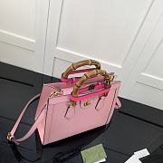 Gucci Diana Tote Bag Pink Leather 660195 Size 27 x 24 x 11 cm - 3