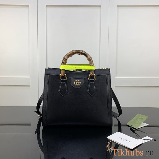 Gucci Diana Tote Bag Black 660195 Size 27 x 24 x 11 cm - 1