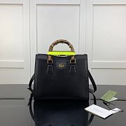 Gucci Diana Tote Bag Black 660195 Size 27 x 24 x 11 cm - 1