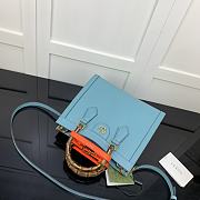 Gucci Diana Tote Bag Light Blue 660195 Size 27 x 24 x 11 cm - 3