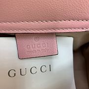 Gucci Diana Small Tote Bag Pink Leather 655661 Size 20 x 16 x 10 cm - 4