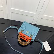 Gucci Diana Small Tote Bag Light Blue 655661 Size 20 x 16 x 10 cm - 5