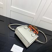 Gucci Diana Small Tote Bag White 655661 Size 20 x 16 x 10 cm - 5