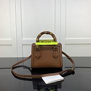 Gucci Diana Small Tote Bag Brown 655661 Size 20 x 16 x 10 cm - 5