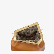 FENDI First Medium Leather Bag Brown Size 32 × 23 × 15 cm - 3