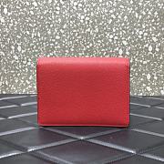 VALENTINO Garavani VRING Chain Wallet Red 069 Size 17.5 x 8 x 13 cm - 3