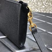 VALENTINO Garavani Logo Clutch Black 060 Size 24.5 x 3 x 12 cm - 2