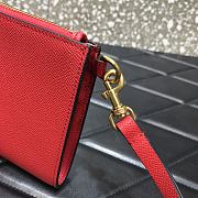 VALENTINO Garavani Logo Clutch Red 060 Size 24.5 x 3 x 12 cm - 5