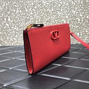 VALENTINO Garavani Logo Clutch Red 060 Size 24.5 x 3 x 12 cm - 4