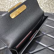 VALENTINO Garavani Logo Clutch Black 065 Size 22 x 2.5 x 11 cm - 5