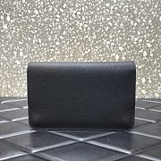 VALENTINO Garavani Logo Clutch Black 065 Size 22 x 2.5 x 11 cm - 2