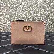 VALENTINO VLogo Clutch Pink 062 Size 19 x 13 x 13 cm - 1