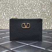 VALENTINO VLogo Clutch Black 062 Size 19 x 13 x 13 cm - 1