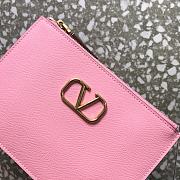 VALENTINO VLogo Clutch Dark Pink 062 Size 19 x 13 x 13 cm - 2