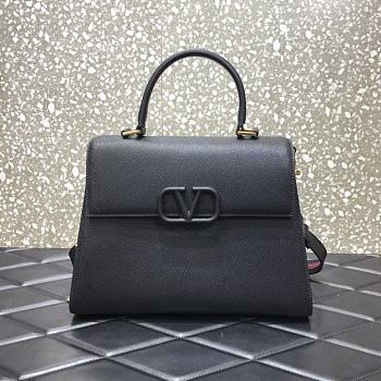 VALENTINO VSling Handbag Black 2829 Size 30.5 x 14 x 21 cm