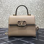 VALENTINO VSling Handbag Beige 2828 Size 25.5 x 12 x 19 cm - 1