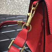 VALENTINO VSling Handbag Red 2828 Size 25.5 x 12 x 19 cm - 6