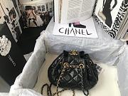 CHANEL Pull Rope Bag Black AS1802 Size 20 x 17 x 10 cm - 3