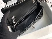 Chanel CF Big Mini Patent Leather Small Bag Black (Silver lock) Size 20 cm - 2