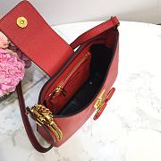 VALENTINO Vsling Handbag Red 0802 Size 24 x 6 x 21 cm - 5