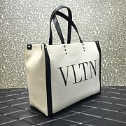 VALENTINO Canvas Shopping Bag 90033 Size 37 x 29 x 15 cm - 6