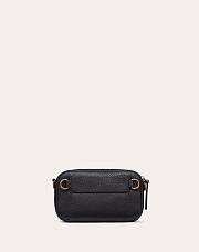 VALENTINO Small Print Crossbody Belt Bag Black 0952 Size 19 x 4 x 10 cm - 4