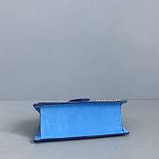 Jacquemus Big Frosted Blue 2056 Size 18 x 6 x 7 cm  - 2