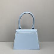 Jacquemus Big Smog Blue 2020 Size 24 x 18 x 10 cm - 4