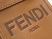 Fendi Explosive Small Bag Natural Yellow 8376A Size 13 × 6 × 18 cm - 4