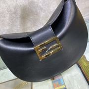 Fendi Black Newest Horn Underarm Bag 1388 Size 29 x 22 x 13 cm - 2