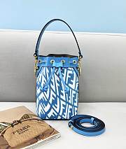 Fendi Fisheye Blue 8380 Size 12 x 10 x 18 cm - 1