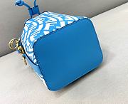 Fendi Fisheye Blue 8380 Size 12 x 10 x 18 cm - 5