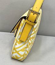 Fendi Baguette Yellow 8378L Size 27 x 4 x 13 cm - 2