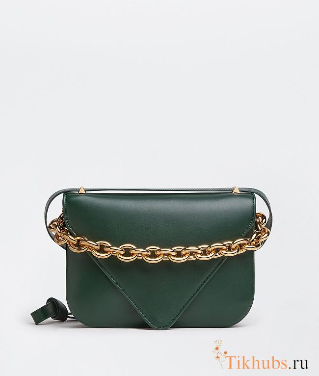 Bottega Veneta MOUNT Dark Green Size 27 x 20 x 7 cm - 1