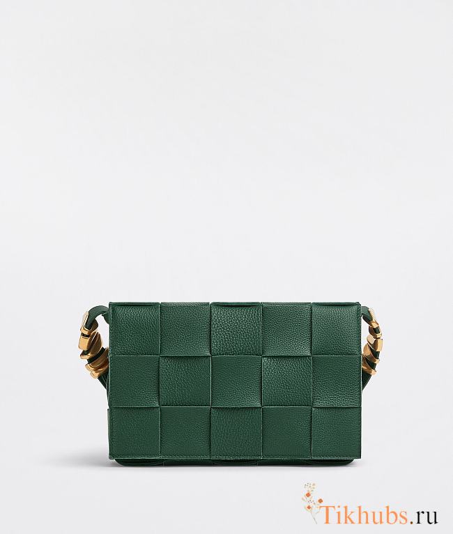 Bottega Veneta CASSETTE Dark Green Size 23 x 15 x 5 cm - 1