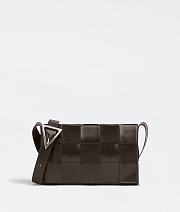 Bottega Veneta Cassette Woven Box Bag Black Size 23 × 15 × 5.5 cm - 1