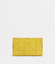 Bottega Veneta Cassette Woven Box Bag Yellow Size 23 × 15 × 5.5 cm - 3