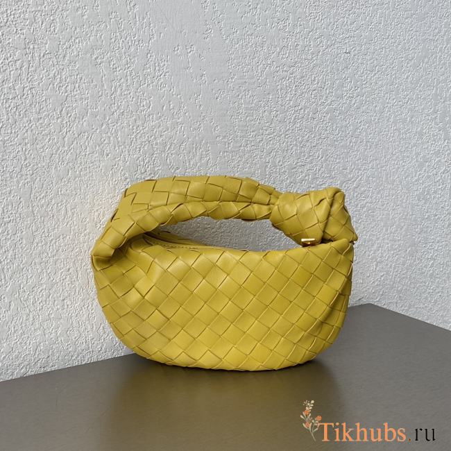 Bottega Veneta Jodie Mini Ranunculus Yellow Upper Body Size 28 × 23 × 8 cm - 1