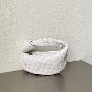 Bottega Veneta Jodie Mini Silver Size 28 × 23 × 8 cm - 1