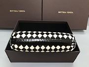 Bottega Veneta Chain Original Horse Hair Black/White 8600 Size 20 x 12 x 5 cm - 6