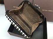 Bottega Veneta Chain Original Horse Hair Black/White 8600 Size 20 x 12 x 5 cm - 2