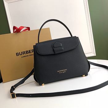 BURBERRY Tote Bag Black 6181 Size 26 x 12 x 21 cm