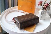 Louis Vuitton Original Leather Monogram Canvas M41966 Size 21 x 6 x 12 cm - 5