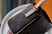 Louis Vuitton Original Leather Monogram Canvas M41966 Size 21 x 6 x 12 cm - 3