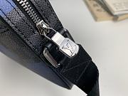 LV Messenger Bag Blue Black Grid N40408 Size 26 x 17 x 5 cm - 6