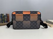 LV Messenger Bag Orange N40421 Size 26 x 17 x 5 cm - 4