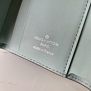 LV Iris XS Wallet Blue M69033 Size 9.8 x 7.8 x 1 cm - 5