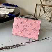 LV Louis Vuitton Anae Coin Purse Gradient Pink M64050 Size 12 x 8 x 1 cm - 2